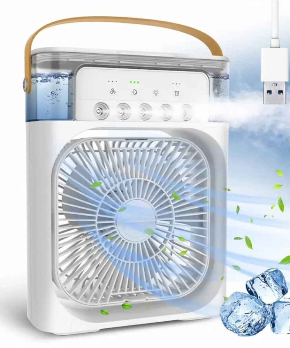 MustClaim™ – Portable Humidifier Air Cooler Fan for Home & Office